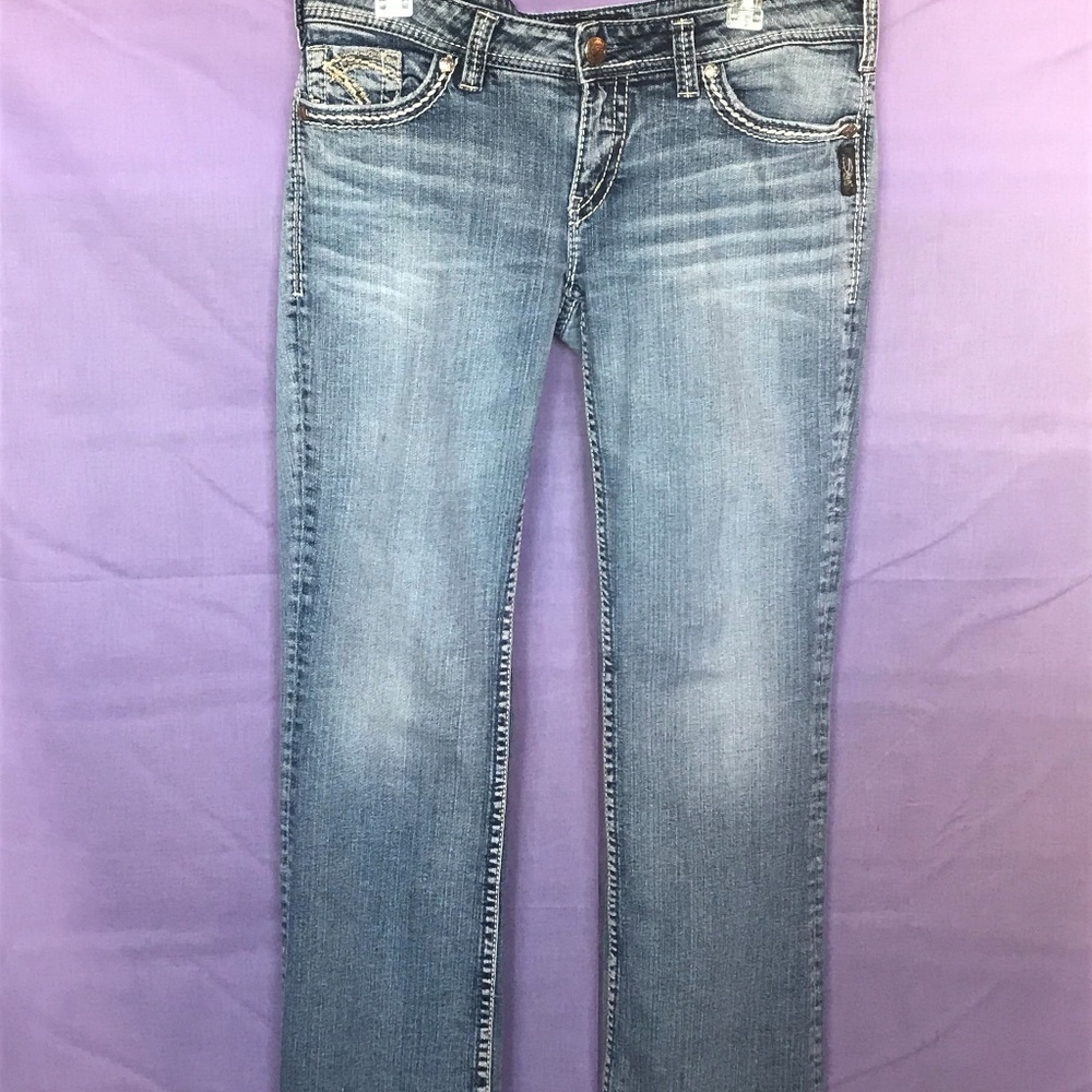 Used Women's Silver Jean Comp Jeans